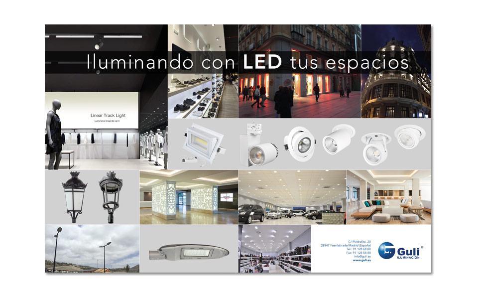 Anuncio doble página revista Guli