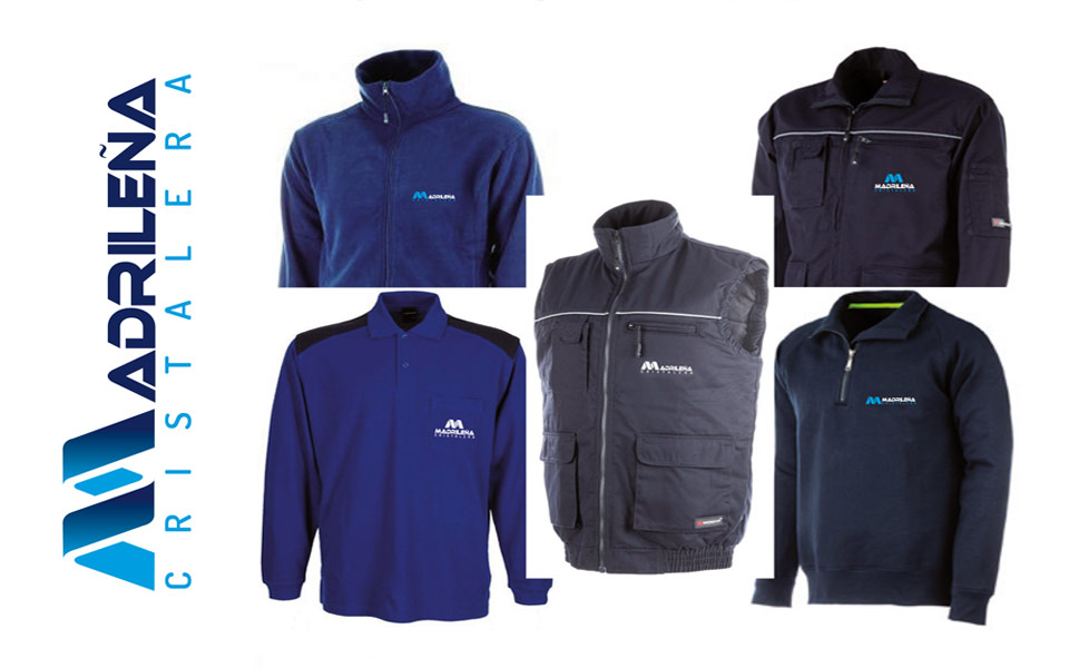 Aplicación logo en ropa de trabajo