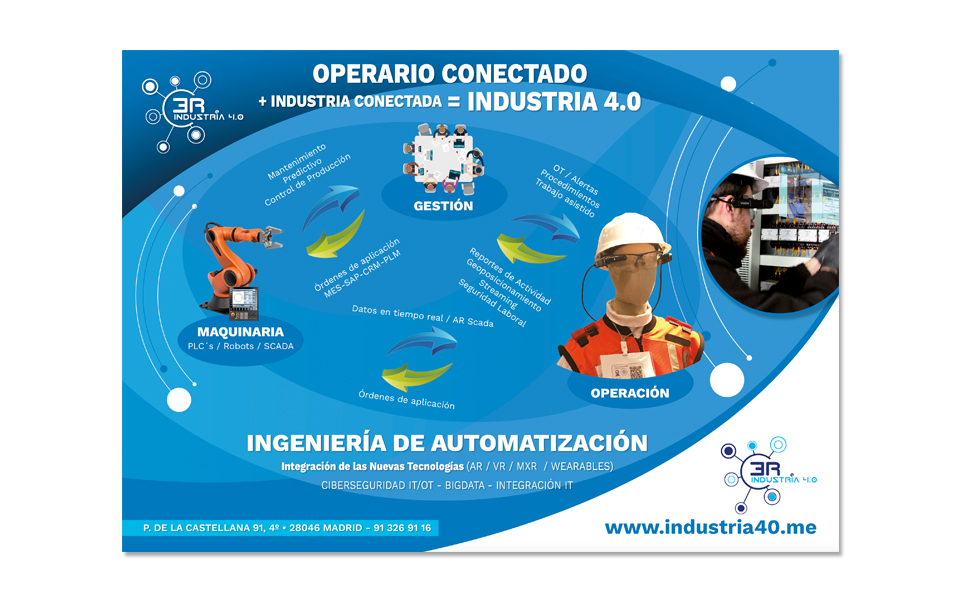 Diseño cartel para feria 3R Industria
