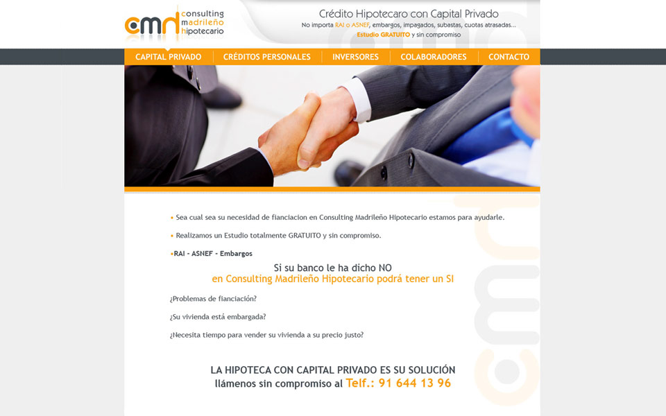 Página Web CMH