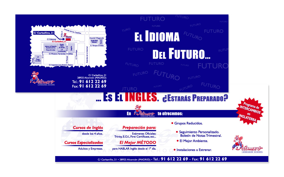 Diseño Impresión Díptico Delaware