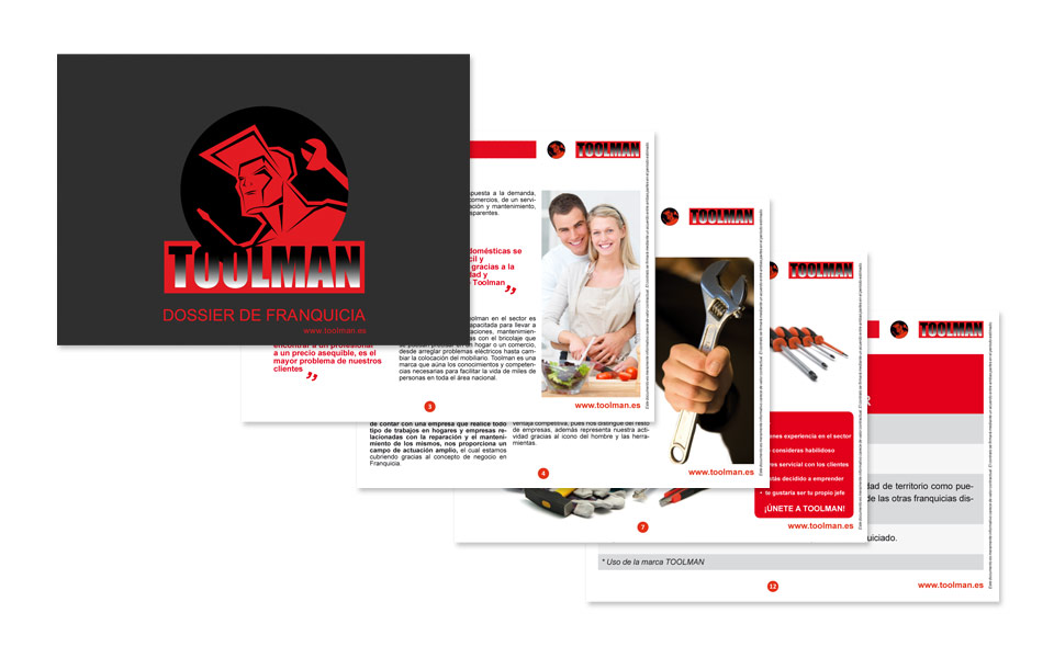 Diseño Dossier Empresa Toolman