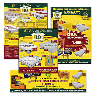 Diseño de Folletos de tirada periodica para Buzoneo