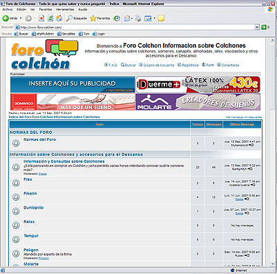 Diseño y Programación de Foro Online