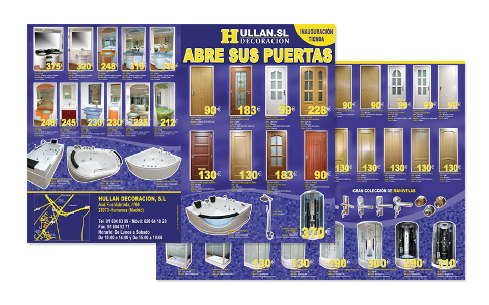 Diseño e Impresión Folleto 8 páginas A3