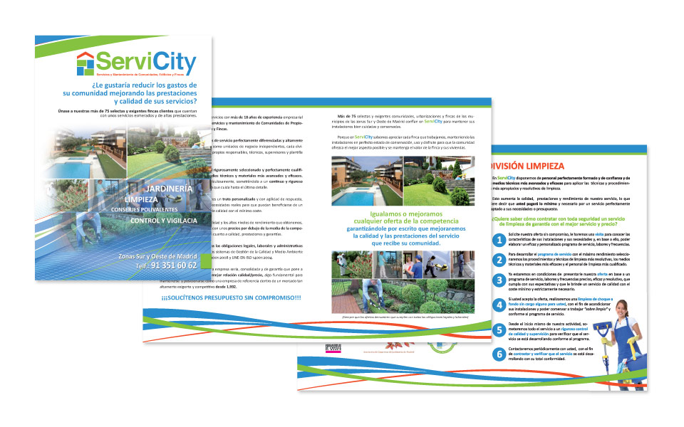 Folleto 8 páginas A5 Servicity