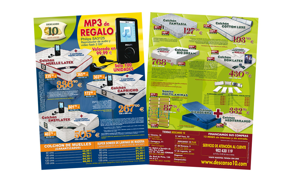 Diseño e Impresión Folleto A4