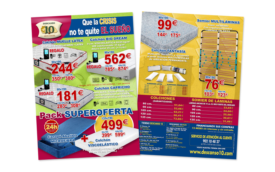 Diseño e Impresión Folleto A4