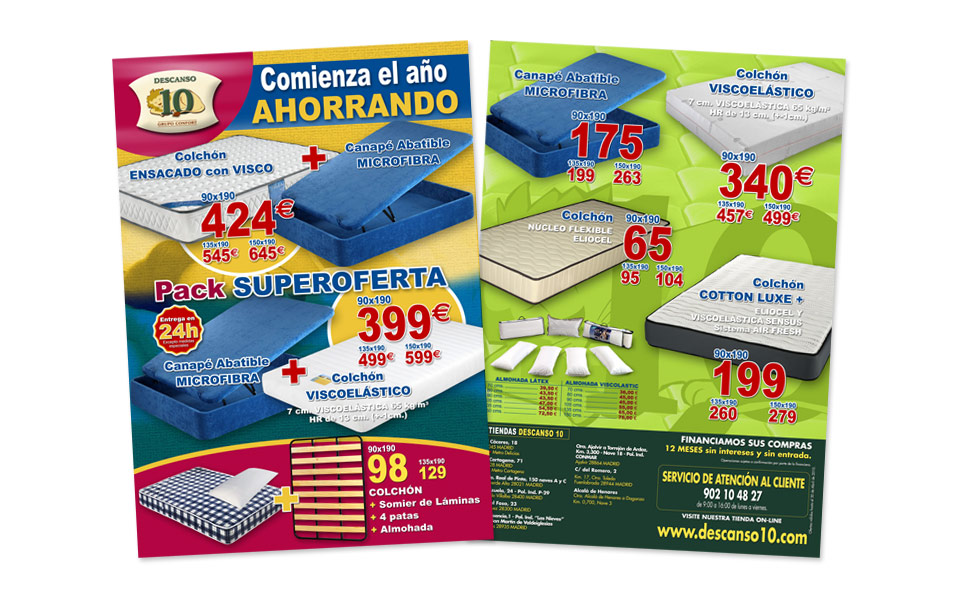 Diseño e Impresión Folleto A4