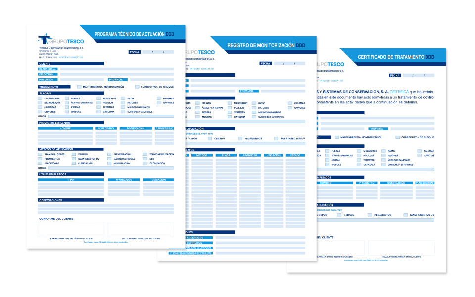 Diseño y Maquetación Hojas Trabajo